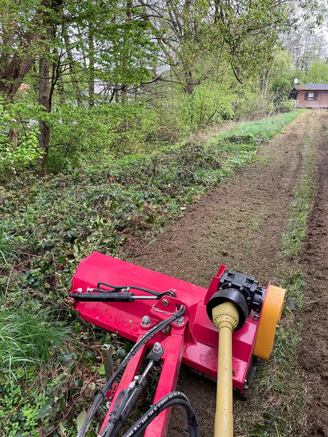 Mulchen nach der Saison